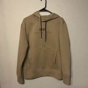 American Eagle Outfitters Beige Hoodie for Men